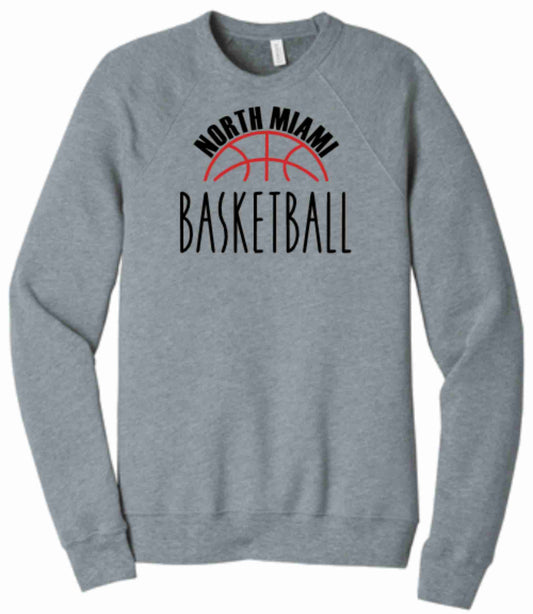 BELLA + CANVAS - Sponge Fleece Raglan Crewneck Sweatshirt