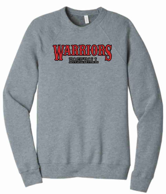 Bella Canvas Fleece Crew Raglan Sweatshirt