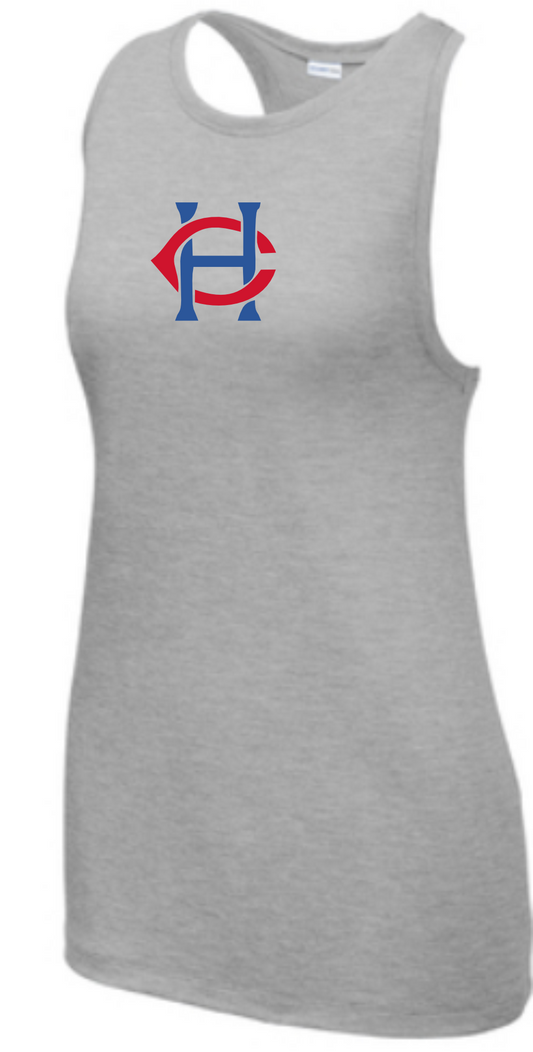 Sport-Tek® Women's PosiCharge® Tri-Blend Wicking Tank
