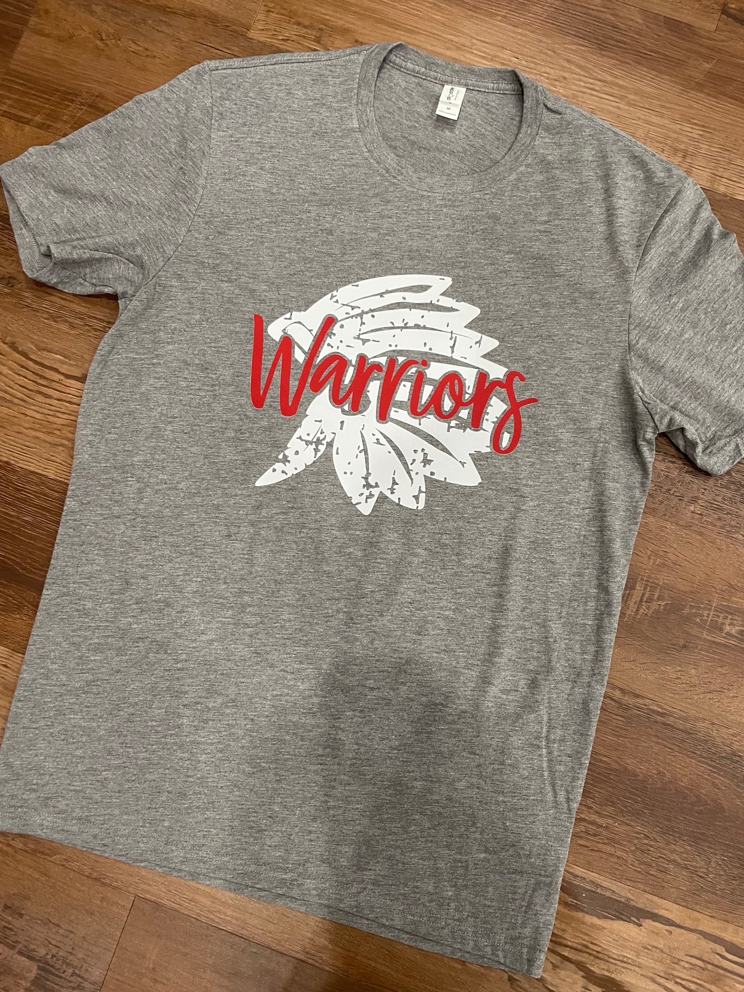 Warrior White Headress Next Level Apparel® Unisex CVC Tee
