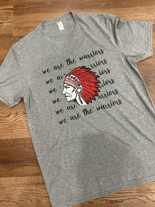 Warrior Script Next Level Apparel® Unisex CVC Tee