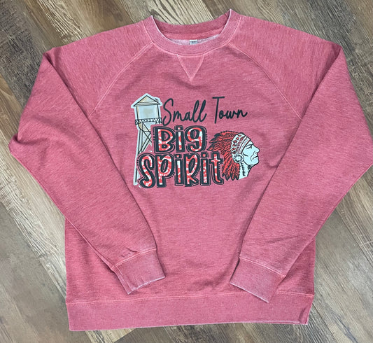 Big Spirit (Mauve) Vintage Fleece Crew
