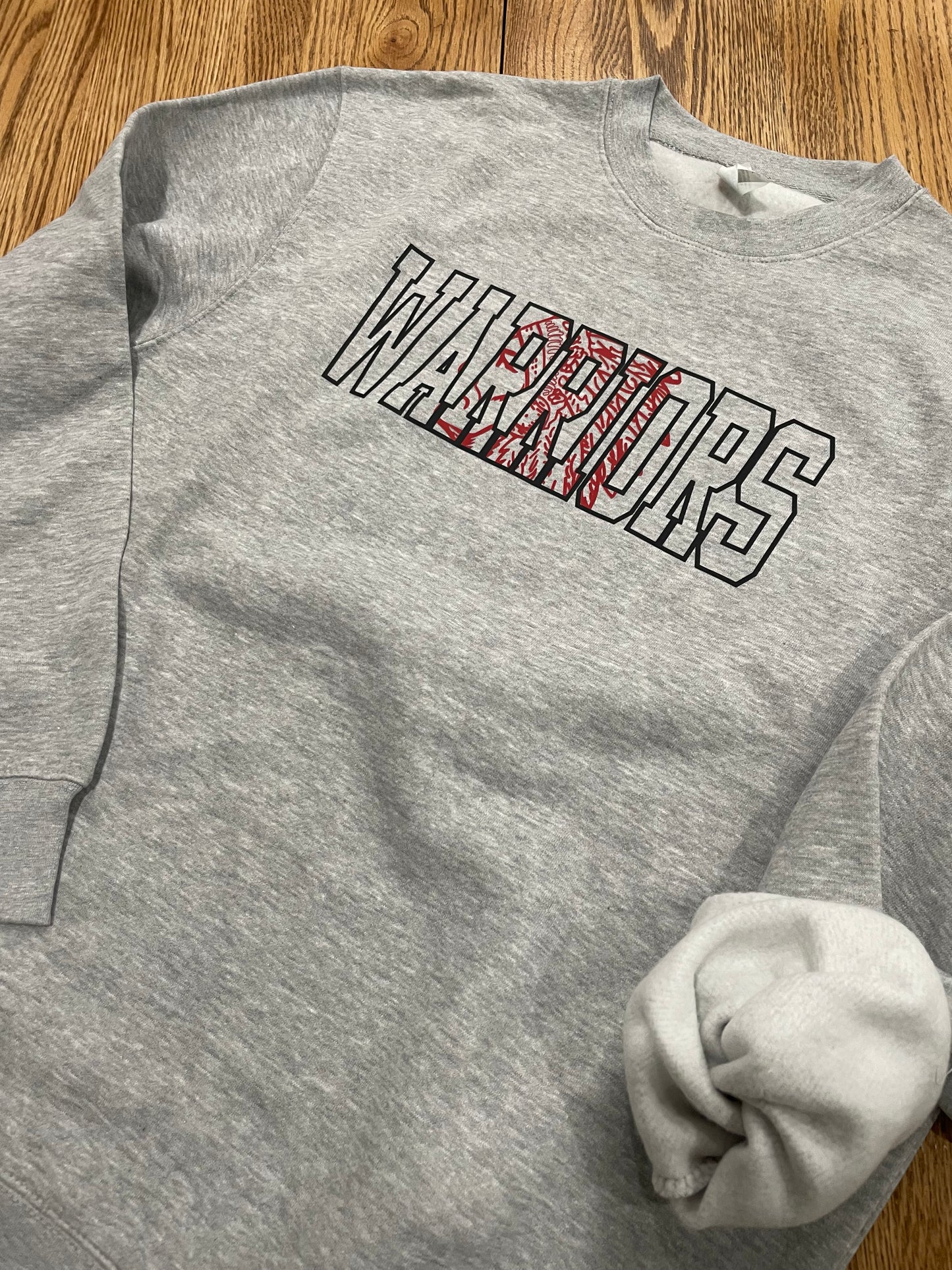 Warrior OUTLINE Lane Seven® Premium Crewneck Sweatshirt