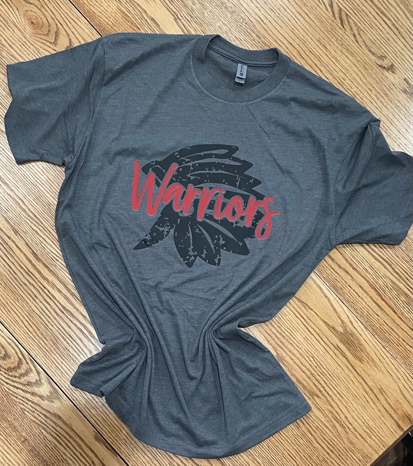 Warrior Black Headress Next Level Apparel® Unisex CVC Tee