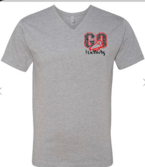 Next Level - Unisex CVC V-Neck T-Shirt Cheer Logos