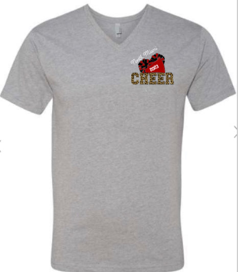 Next Level - Unisex CVC V-Neck T-Shirt Cheer Logos