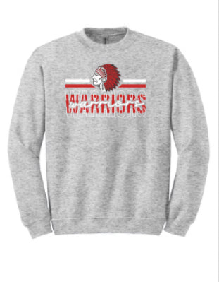 Gildan® Heavy Blend™ Adult Crewneck Sweatshirt Warrior Spirit Logo