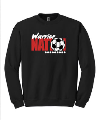 Gildan® Heavy Blend™ Adult Crewneck Sweatshirt Warrior Nation Sports Logos