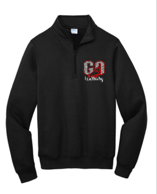 Port & Company ® Core Fleece 1/4-Zip Pullover Sweatshirt Cheer Logos