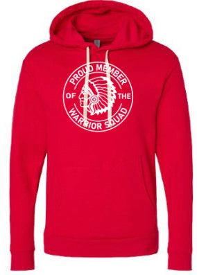 Next Level - Unisex Santa Cruz Hoodie WARRIORS SPIRIT LOGOS