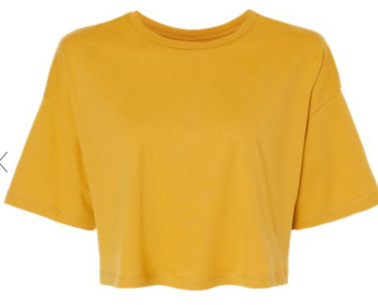 BELLA + CANVAS - Women's Jersey Crop Tee - 6482