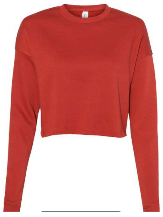 BELLA+CANVAS® Women's Cropped Crew Fleece