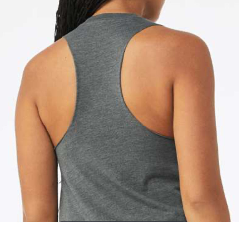 BELLA+CANVAS® Women's Racerback Cropped Tank