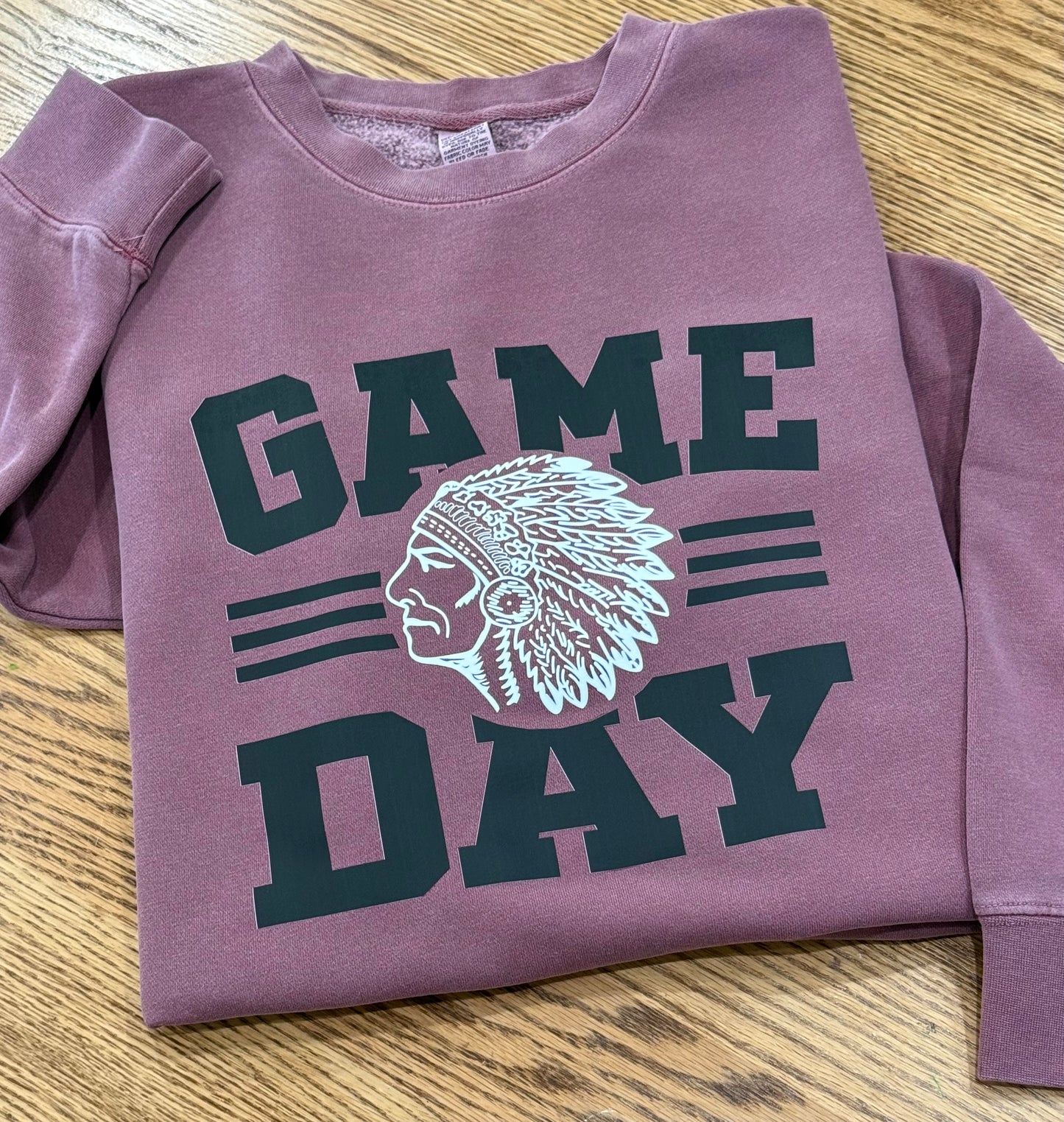 GAME DAY Independent Trading Co. - Midweight Pigment-Dyed Crewneck Sweatshirt