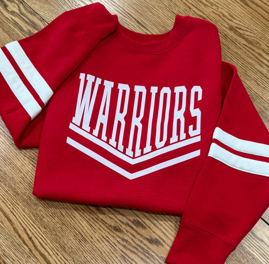 Warriors Enza® Ladies Boxy Varsity Crew
