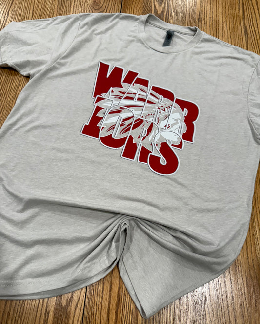 Warriors SilhouettenNext Level Apparel® Unisex CVC Tee