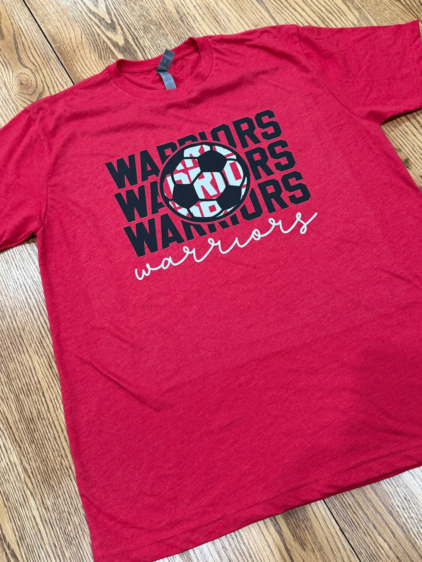 Soccer inside WARRIORS Next Level Apparel® Unisex CVC Tee