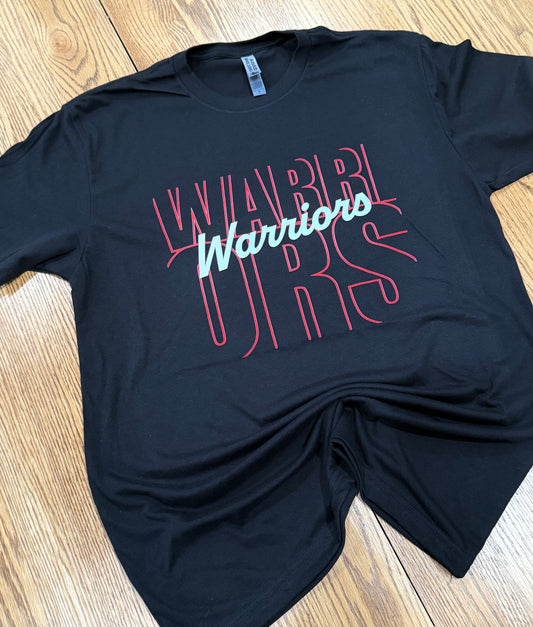 WARRIORS SPLIT in HALF Next Level Apparel® Unisex CVC Tee