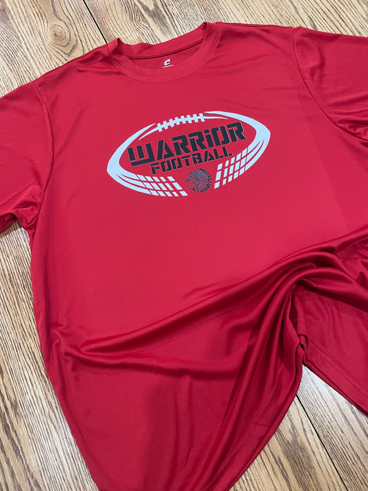 North Miami Football Outline Champro Dri - Fit T Shirt