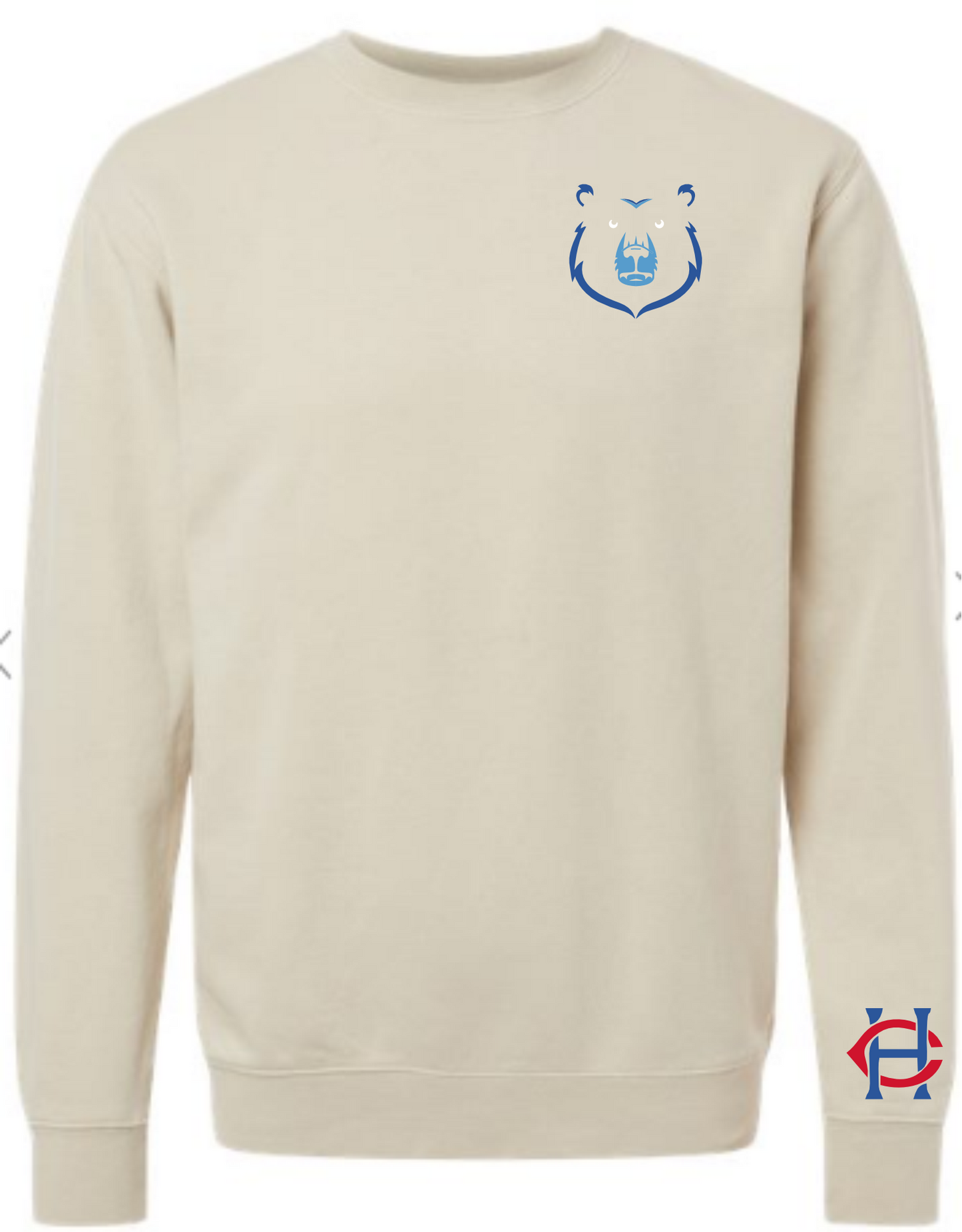 Cream Independent Trading Co. - Midweight Pigment-Dyed Crewneck Sweatshirt