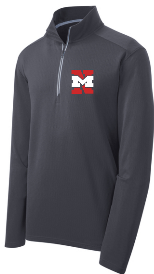 Sport-Tek® Sport-Wick® Textured 1/4-Zip Pullover