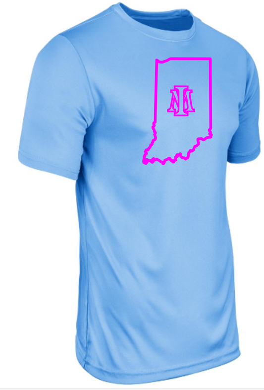 Champro Dri Fit T Shirt (BABY BLUE OR PINK)