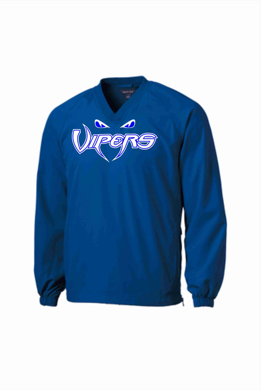 Sport-Tek® V-Neck Raglan Wind Shirt