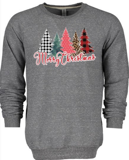 JERZEES® Snow Heather Unisex Raglan Crew