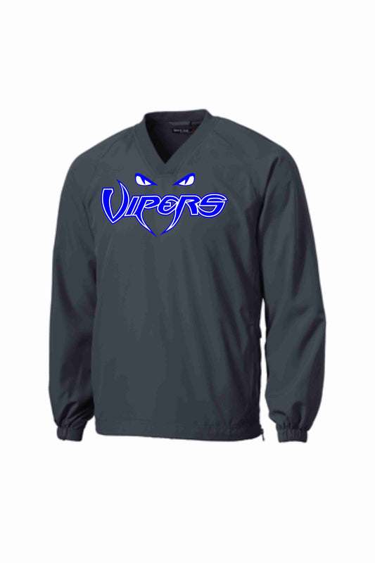 Sport-Tek® V-Neck Raglan Wind Shirt