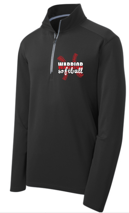 Sport-Tek® Sport-Wick® Textured 1/4-Zip Pullover
