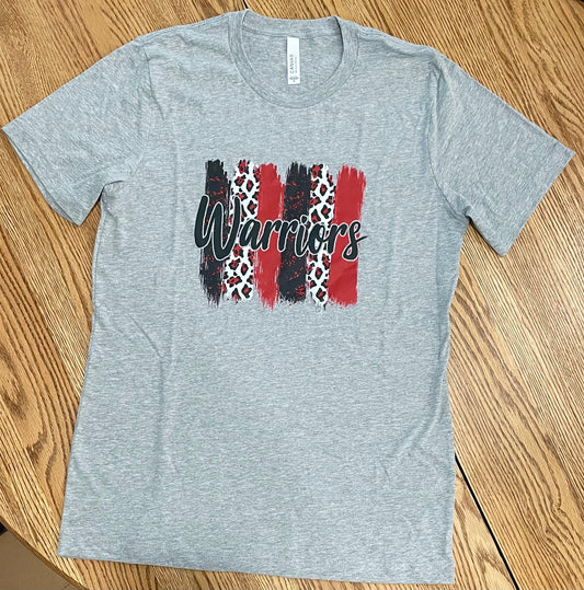 Warrior Brush Strokes Next Level Apparel®Unisex CVC T-Shirt