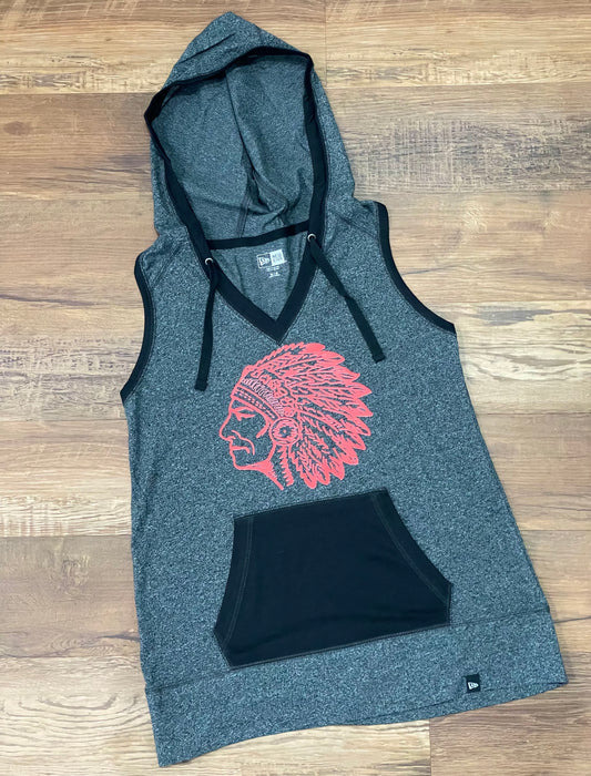 New Era Ladies Hoodie Tank Warrior Head