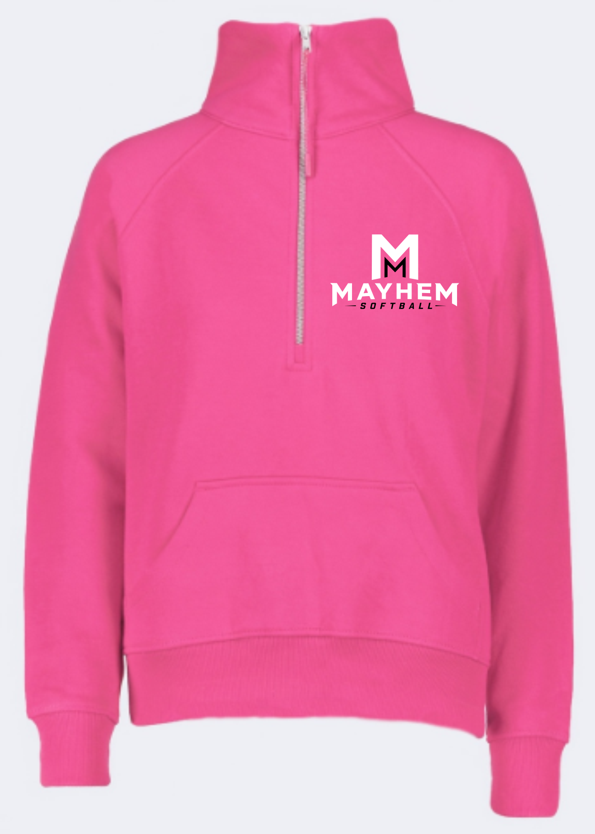 Enza Ladies Boxy Half Zip Fleece