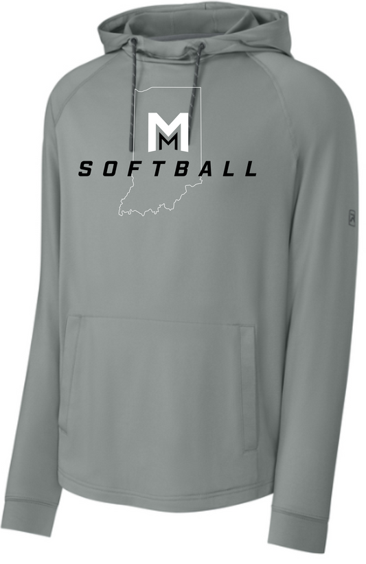 Richardson Charge Performance Fleece Long Sleeve Hoodie