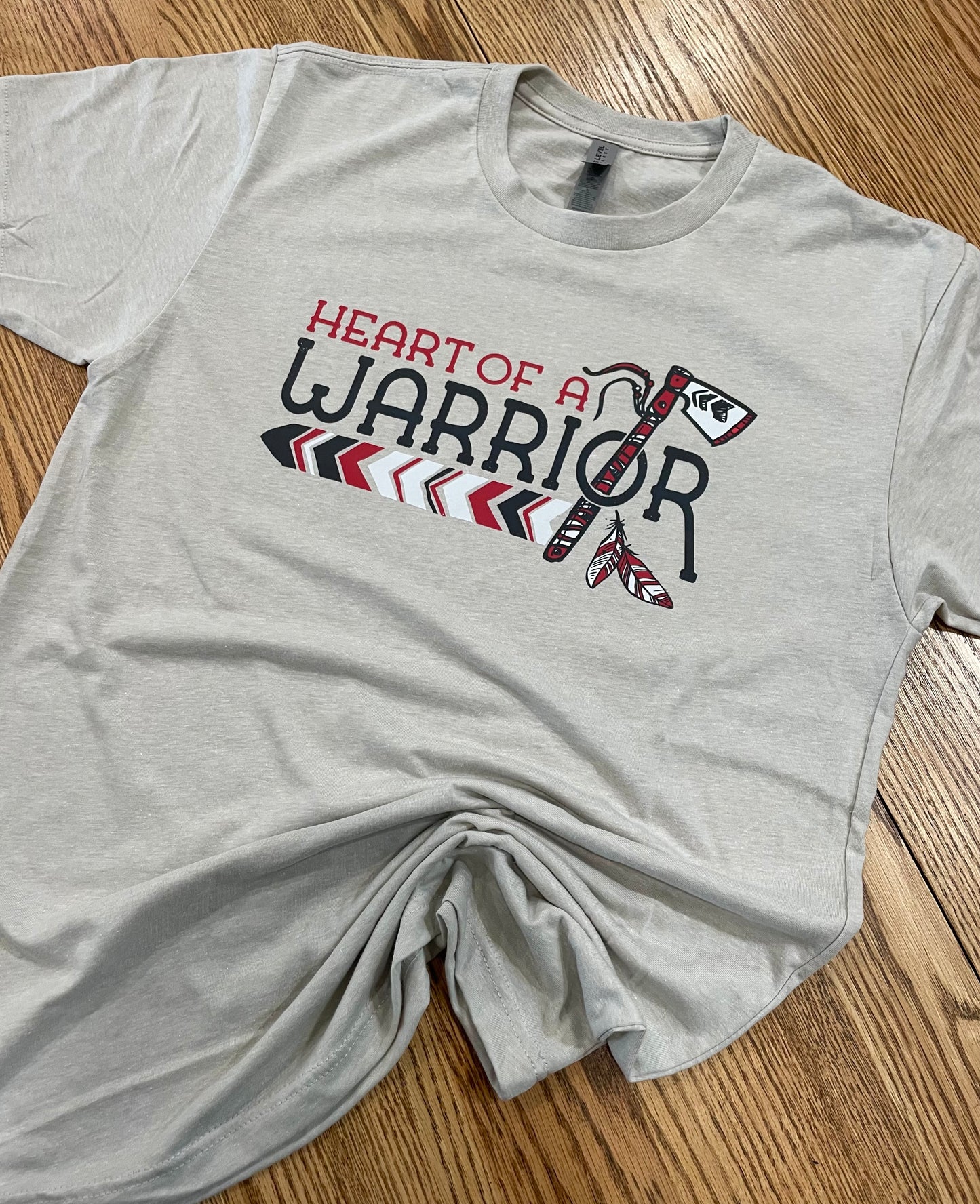 Heart of a Warrior Next Level Apparel® Unisex CVC Tee