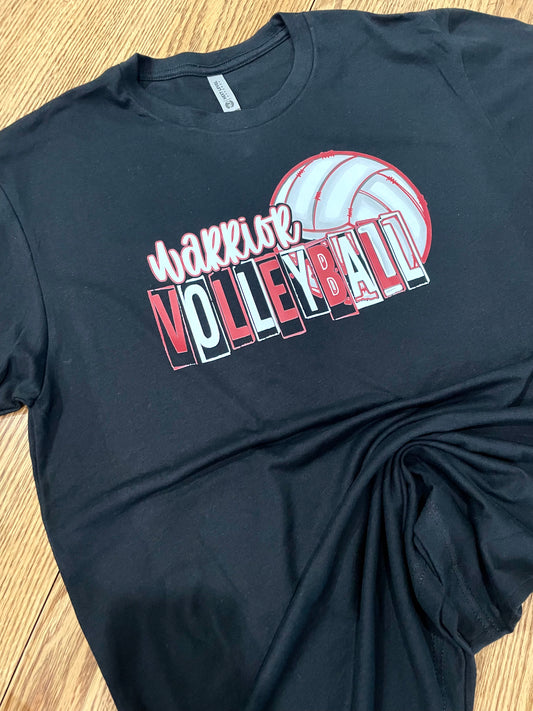 Warrior Volleyball Next Level Apparel® Unisex CVC Tee