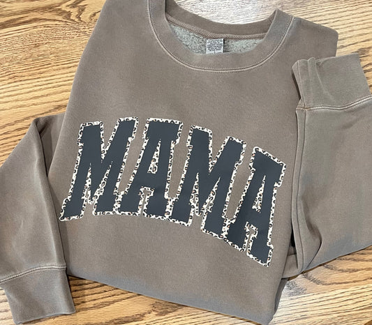 MAMA Independent Trading Co. Midweight Pigment-Dyed Crewneck Sweatshirt