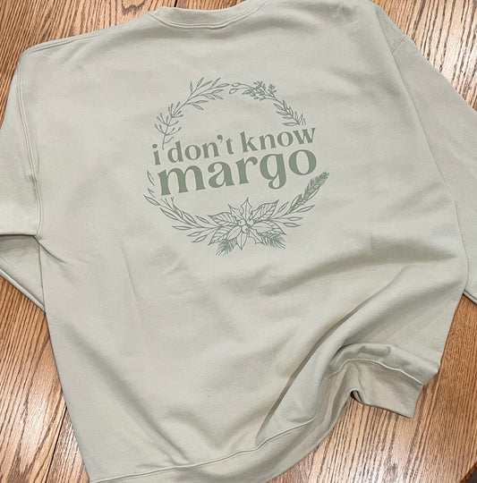 I Don't Know Margo Heavy Blend™ Adult Crewneck Sweatshirt