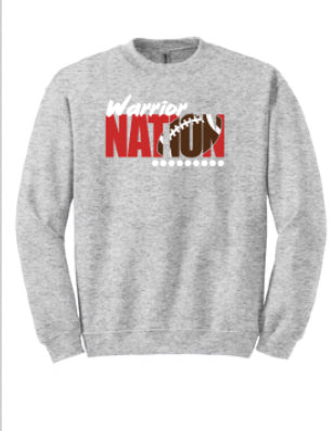 Gildan® Heavy Blend™ Adult Crewneck Sweatshirt Warrior Nation Sports Logos