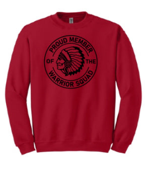 Gildan® Heavy Blend™ Adult Crewneck Sweatshirt Warrior Spirit Logo
