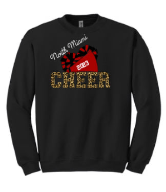 Gildan® Heavy Blend™ Adult Crewneck Sweatshirt Cheer Logos