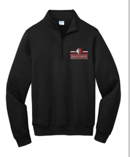 Port & Company ® Core Fleece 1/4-Zip Pullover Sweatshirt Warrior Spirit Logos