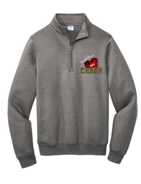 Port & Company ® Core Fleece 1/4-Zip Pullover Sweatshirt Cheer Logos