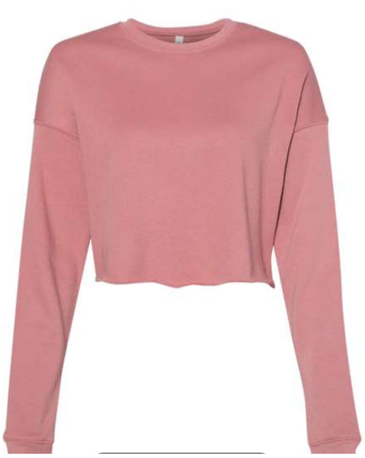 BELLA+CANVAS® Women's Cropped Crew Fleece