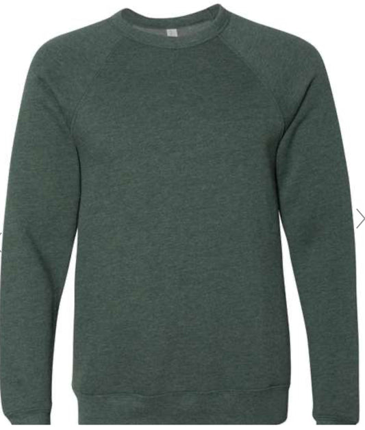 BELLA+CANVAS® Unisex Sponge Fleece Raglan Sweatshirt