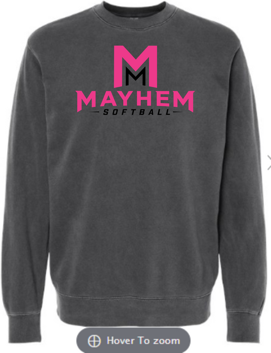 Independent Trading Co. - Unisex Midweight Pigment-Dyed Crewneck Sweatshirt