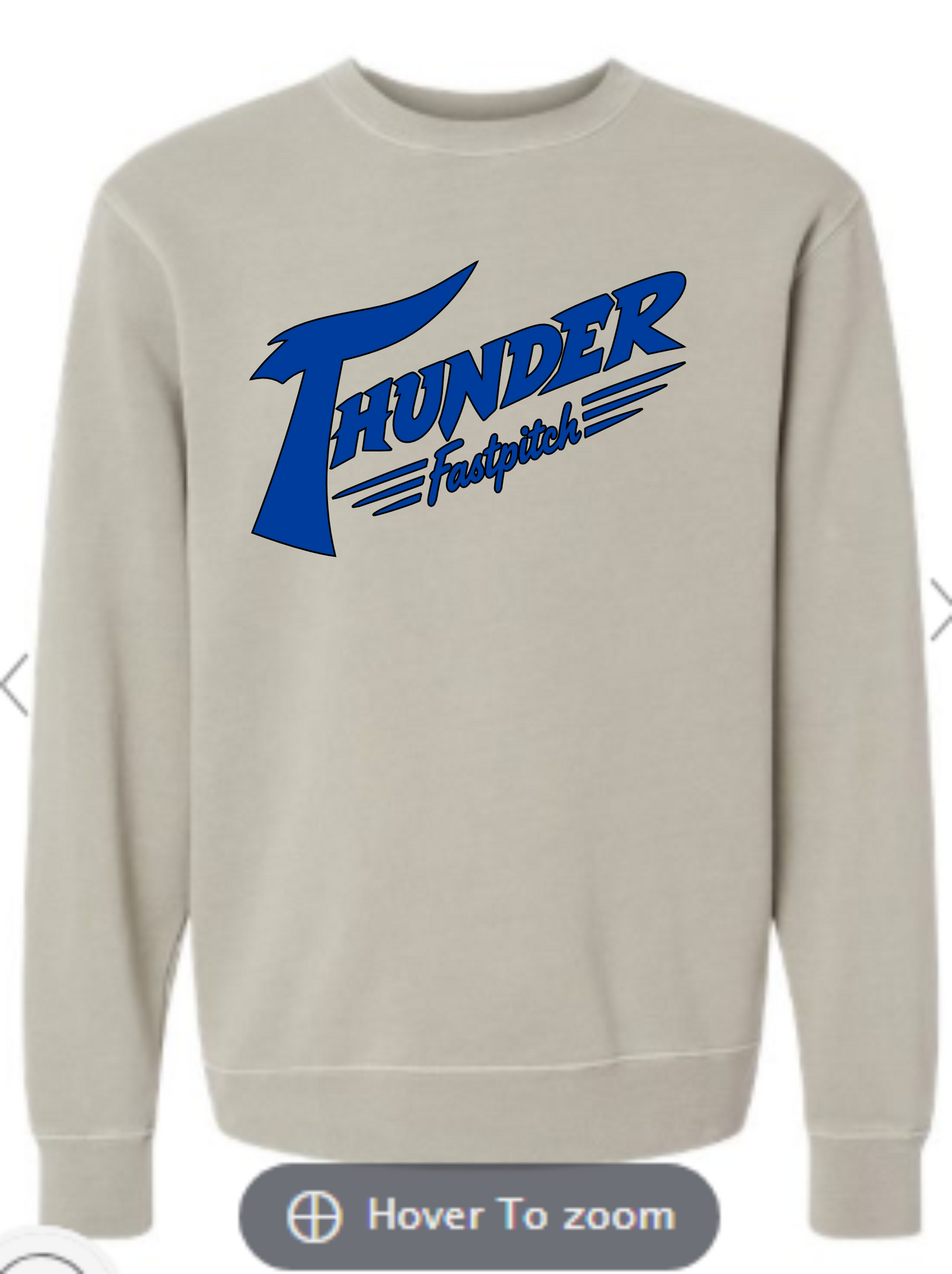 Independent Trading Co. - Unisex Midweight Pigment-Dyed Crewneck Sweatshirt