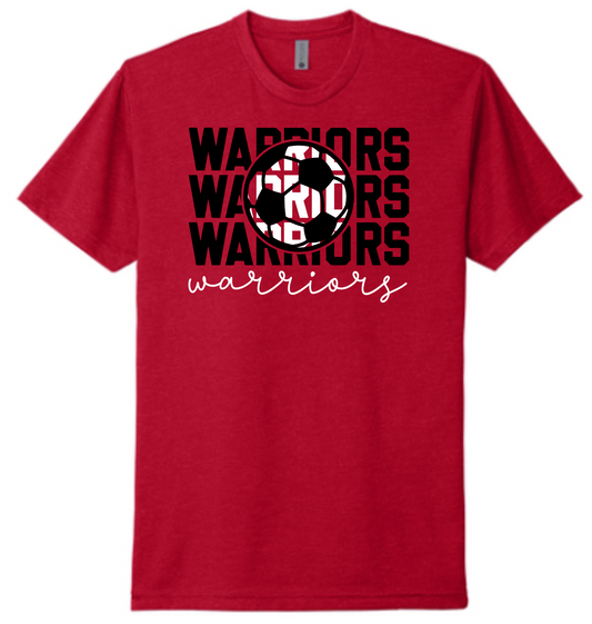 Warriors 3 times Next Level Apparel® Unisex CVC Tee