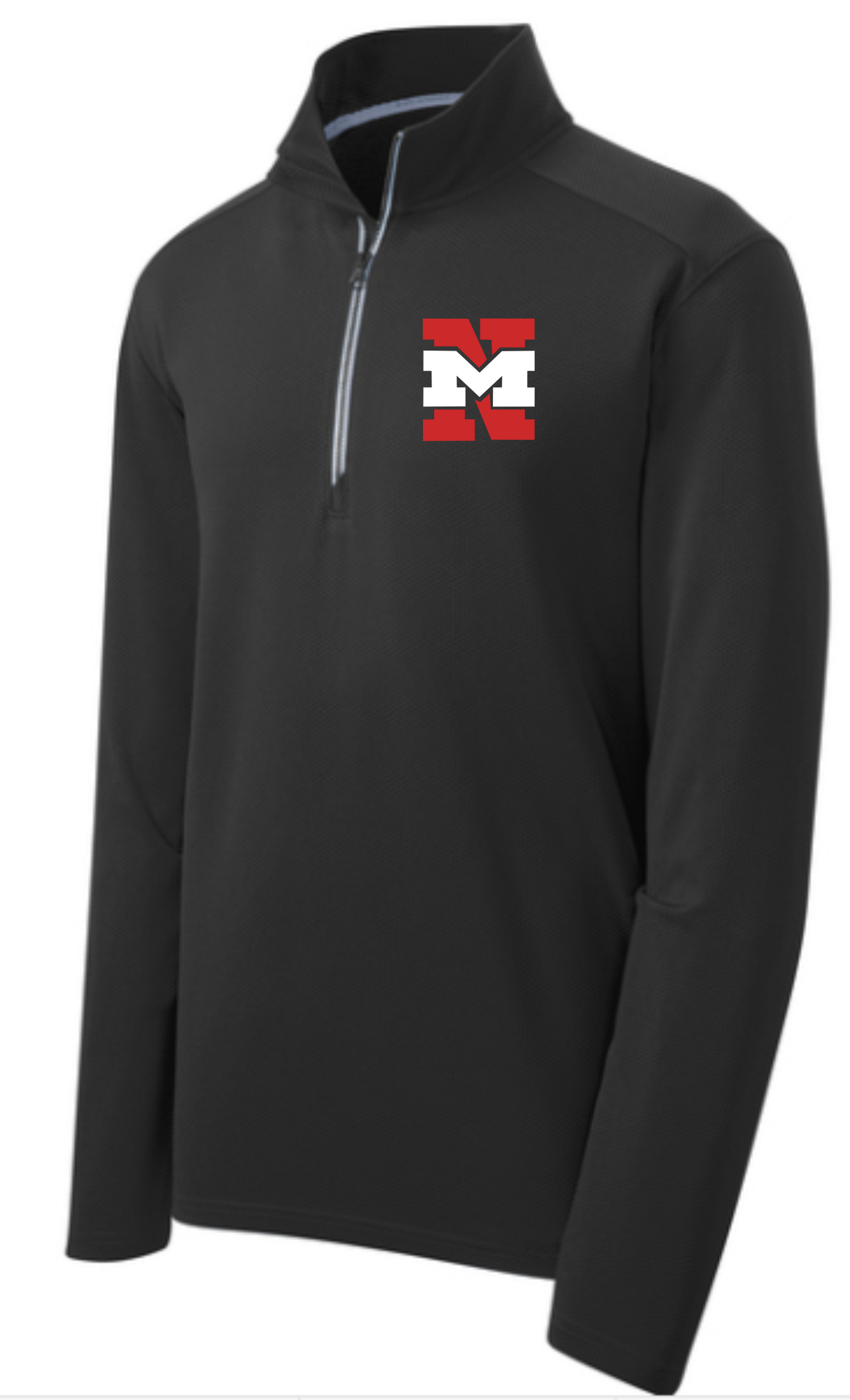 Sport-Tek® Sport-Wick® Textured 1/4-Zip Pullover