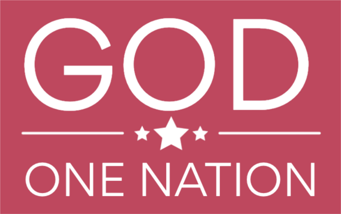 GOD ONE NATION Gildan - Softstyle® T-Shirt
